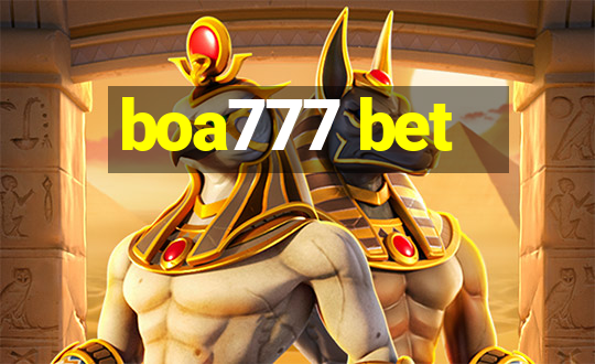 boa777 bet