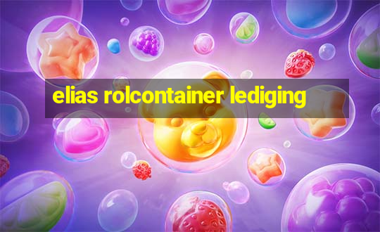 elias rolcontainer lediging