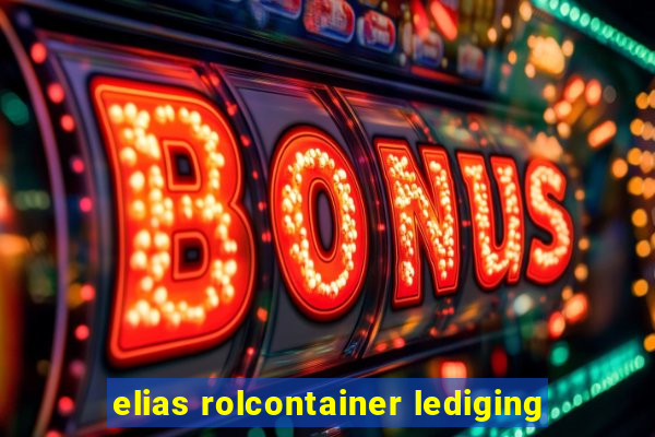 elias rolcontainer lediging