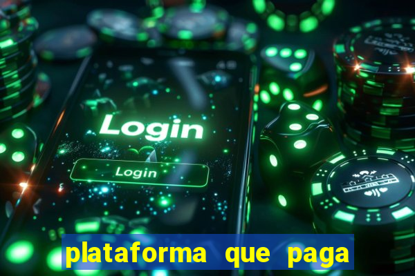 plataforma que paga no cadastro slots