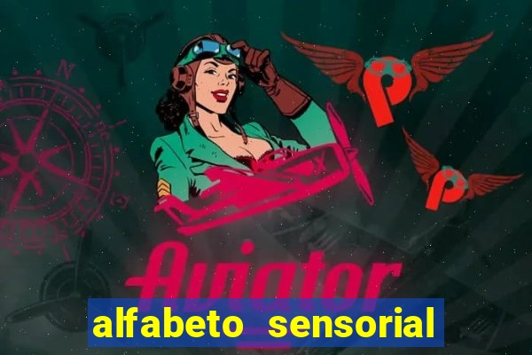 alfabeto sensorial para imprimir