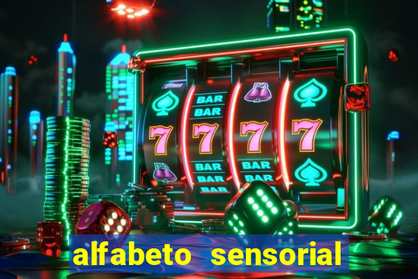 alfabeto sensorial para imprimir