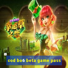 cod bo6 beta game pass