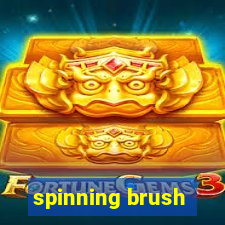 spinning brush