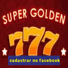 cadastrar no facebook