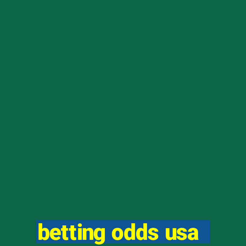 betting odds usa