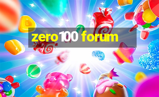 zero100 forum