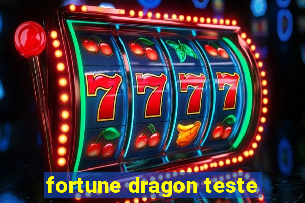 fortune dragon teste