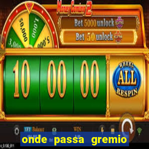 onde passa gremio x operario