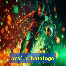 avaí x botafogo sp minuto a minuto