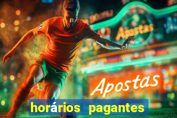 horários pagantes pg soft