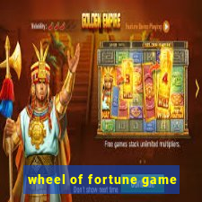 wheel of fortune game