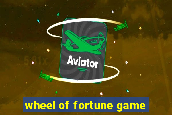 wheel of fortune game