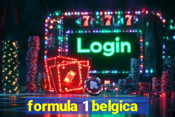 formula 1 belgica