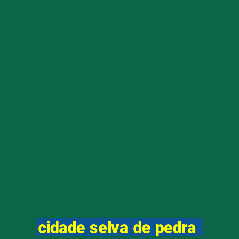 cidade selva de pedra