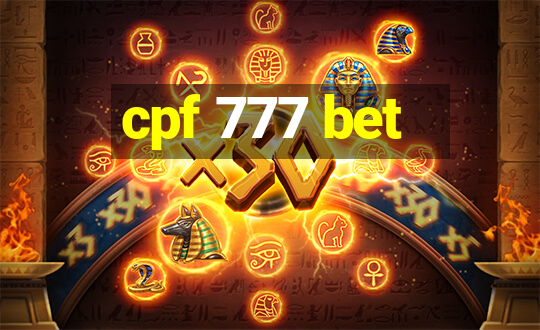 cpf 777 bet