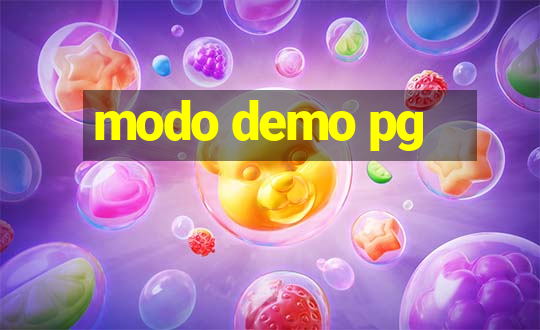 modo demo pg