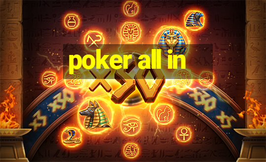 poker all in