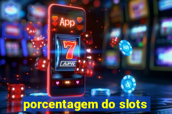 porcentagem do slots