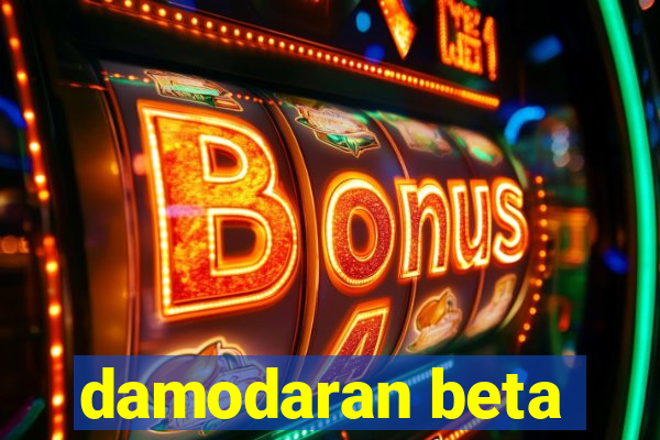 damodaran beta