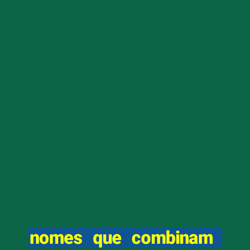 nomes que combinam com ryan