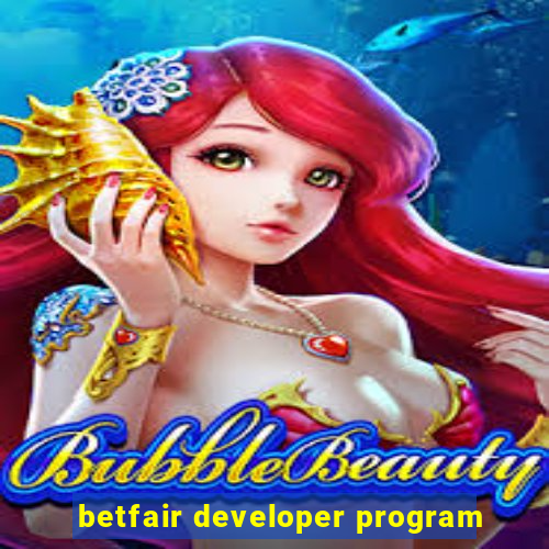 betfair developer program