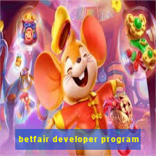 betfair developer program