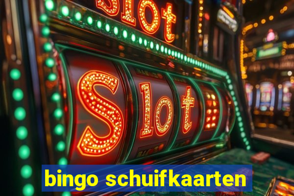 bingo schuifkaarten