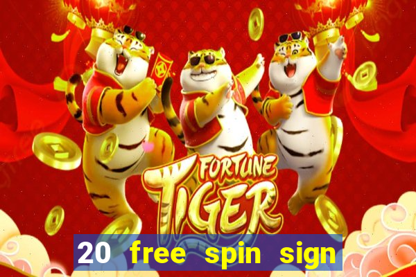 20 free spin sign up casino