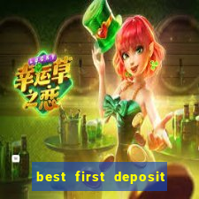 best first deposit bingo bonus