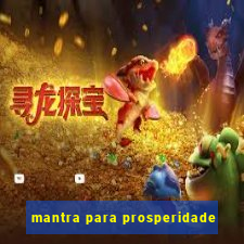 mantra para prosperidade