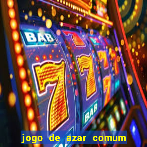 jogo de azar comum em cassinos