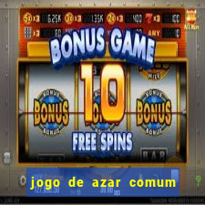 jogo de azar comum em cassinos