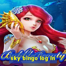 sky bingo log in