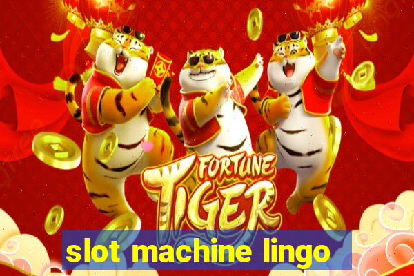 slot machine lingo