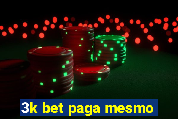 3k bet paga mesmo