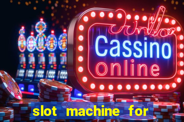 slot machine for home bar