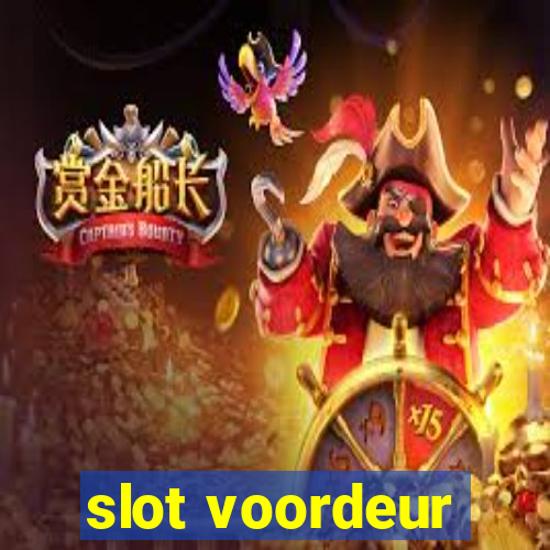 slot voordeur