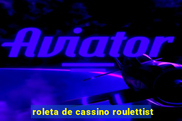 roleta de cassino roulettist