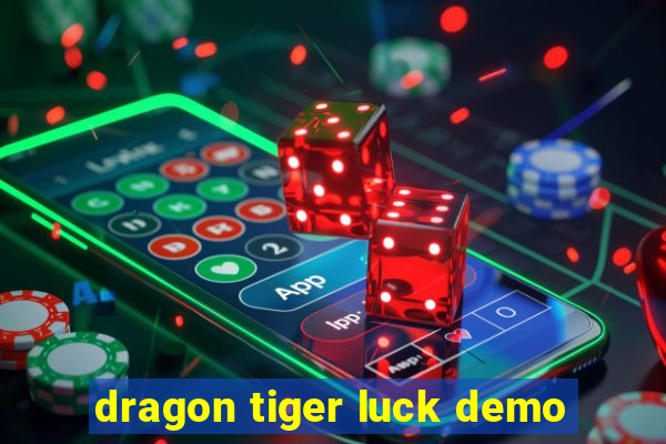 dragon tiger luck demo