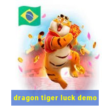 dragon tiger luck demo