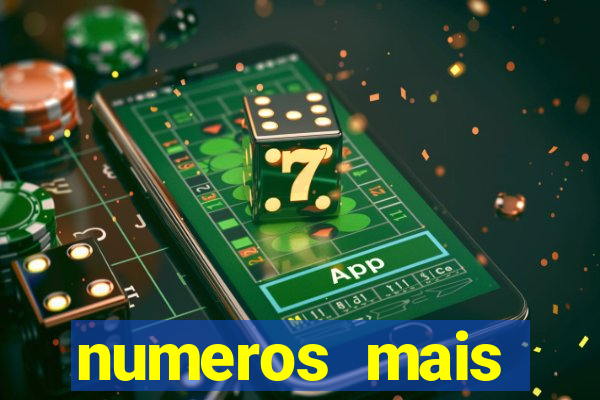 numeros mais sorteados na quina