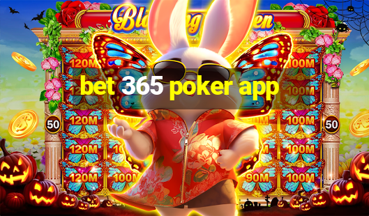 bet 365 poker app