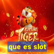 que es slot