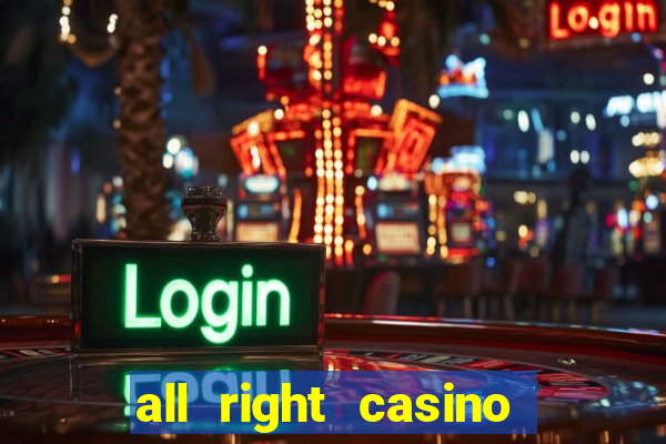 all right casino free spins