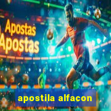 apostila alfacon