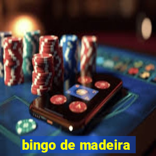 bingo de madeira