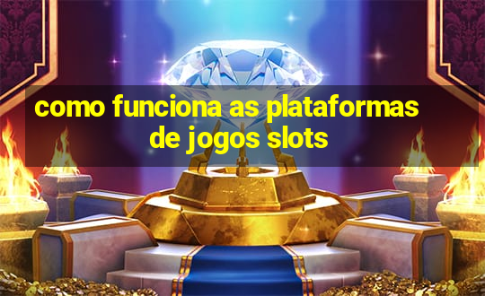 como funciona as plataformas de jogos slots