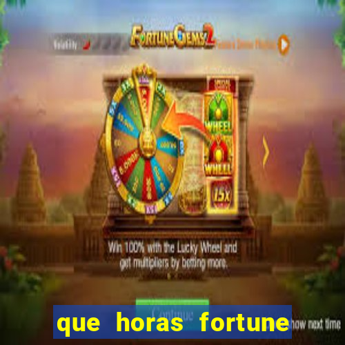 que horas fortune mouse paga