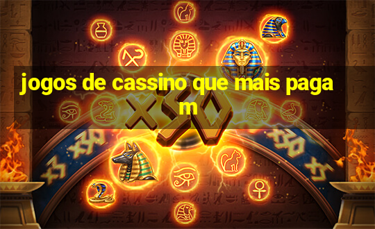 jogos de cassino que mais pagam